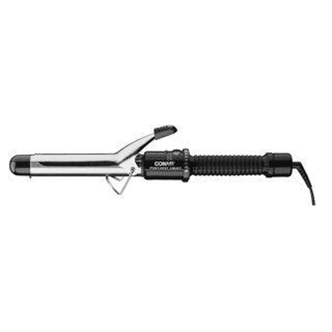 Conair Instant Heat 1-Inch Curling Iron, 1-inch barrel produces classic curls – for use on short, medium, and long hair