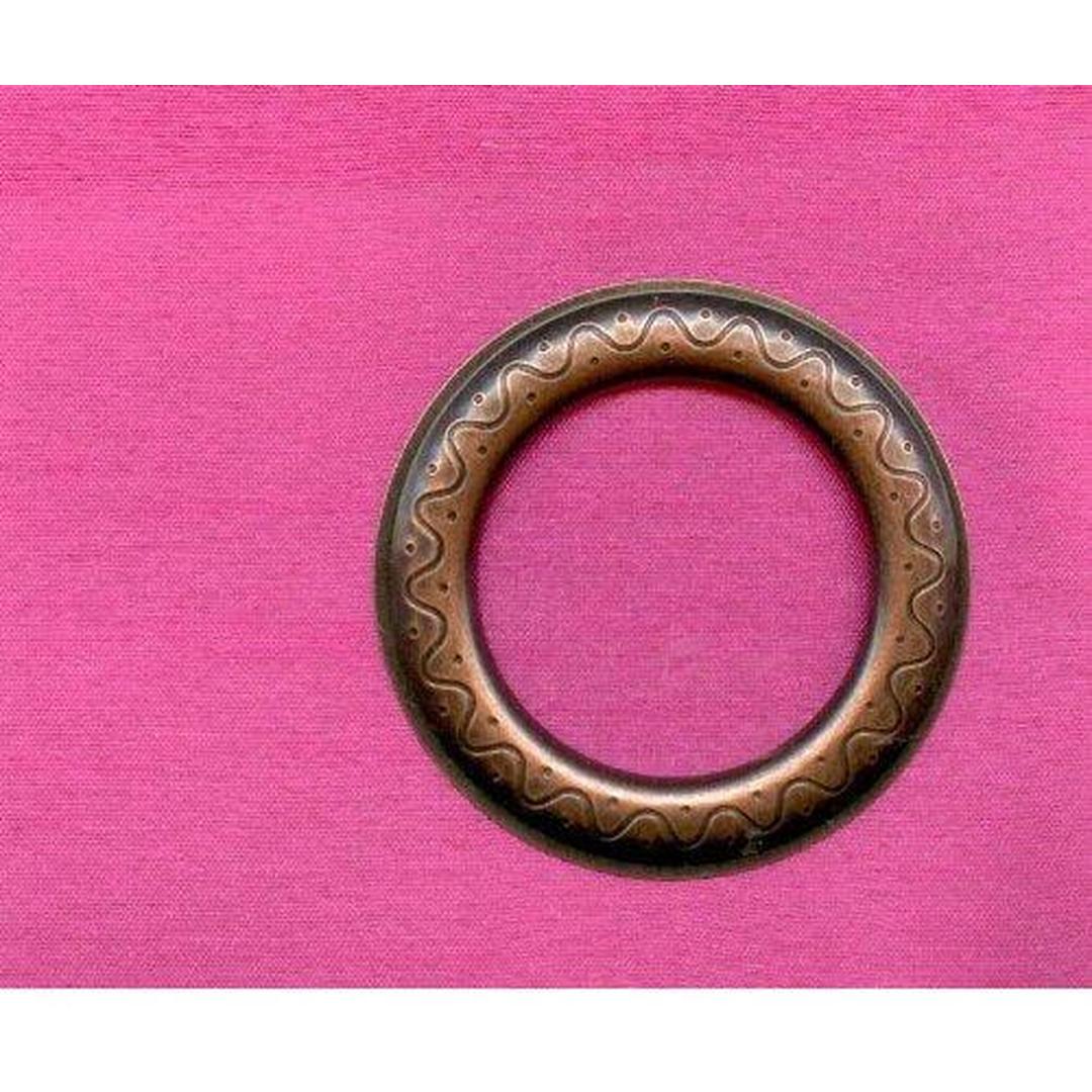 Ramona Faux Silk Solid Window Curtain Panel - Hot Pink, 55" W x 84" L, 8 Grommets, Single Panel Pack