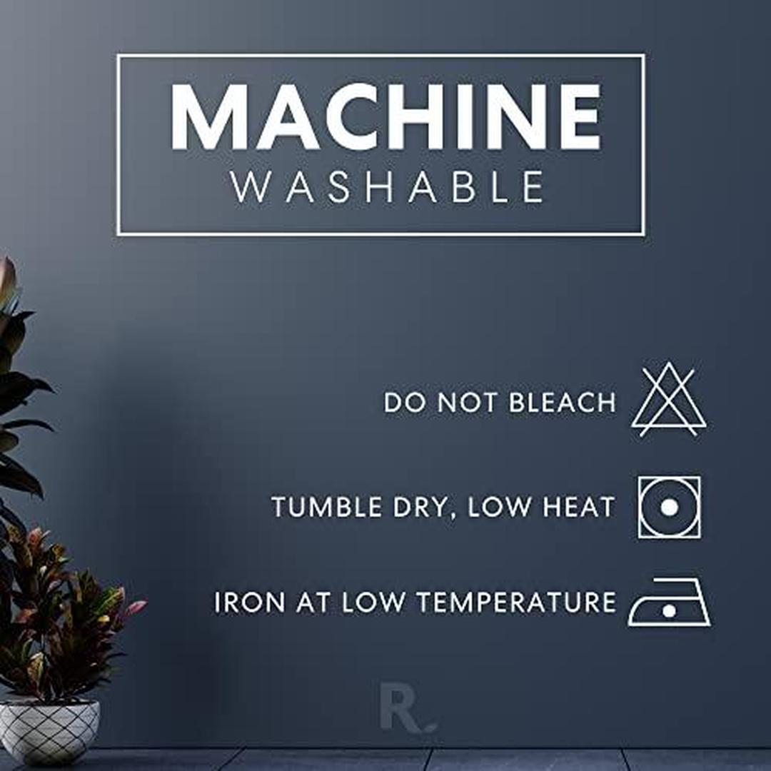 Regal Home Collections Coffee Plaid Kitchen Curtains 3-Piece Set - Curtains for Kitchen Windows - Half Curtain Panels and 56" X 15" Valance (56" X 36"