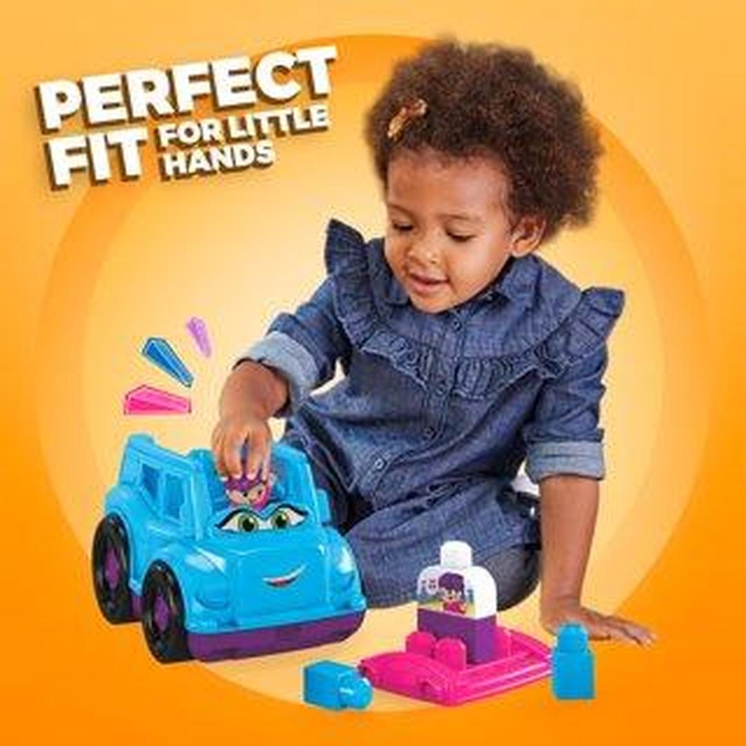 Mega GCX12 Bloks Tina Tour Bus, Multicolored