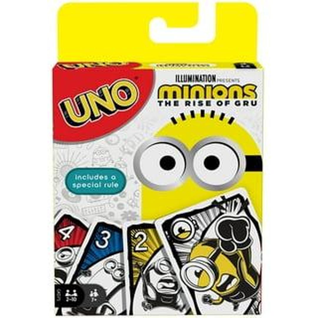 UNO Minions: the Rise of Gru Card Game for Kids and Family with Themed Deck Gift