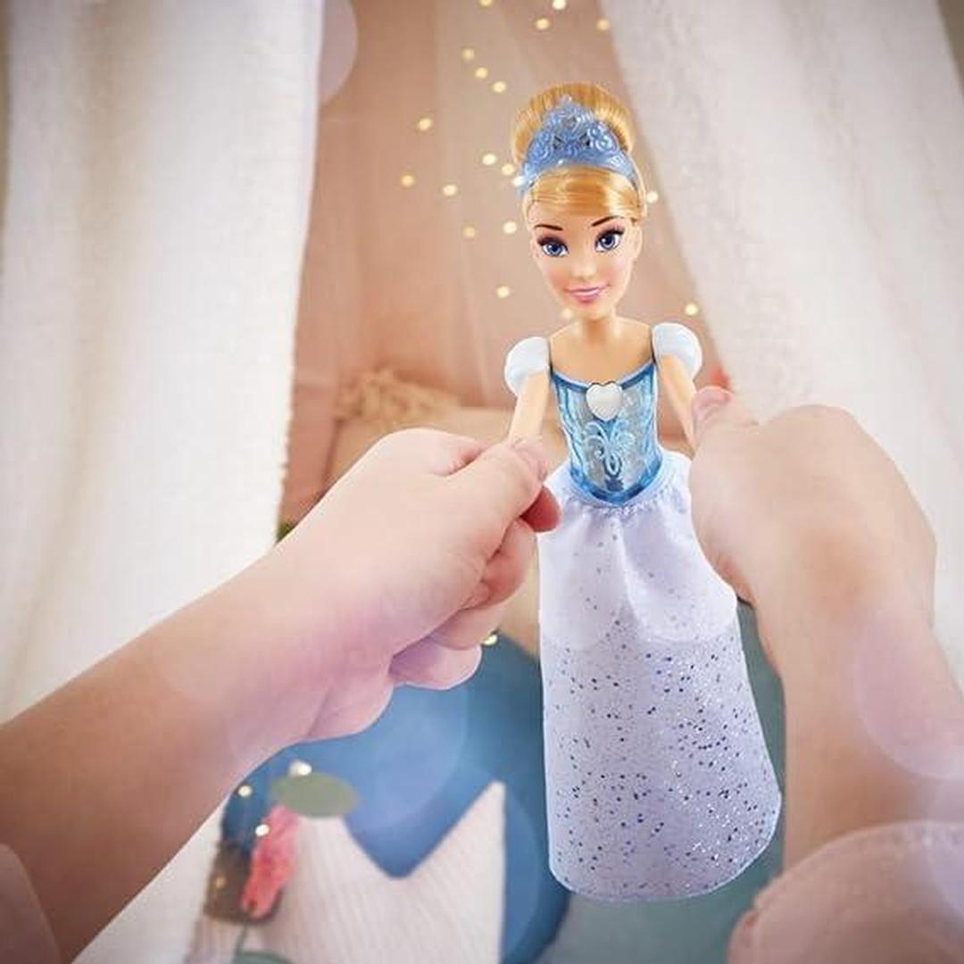 Disney Princess Royal Shimmer Cinderella Doll with Skirt and Accessories