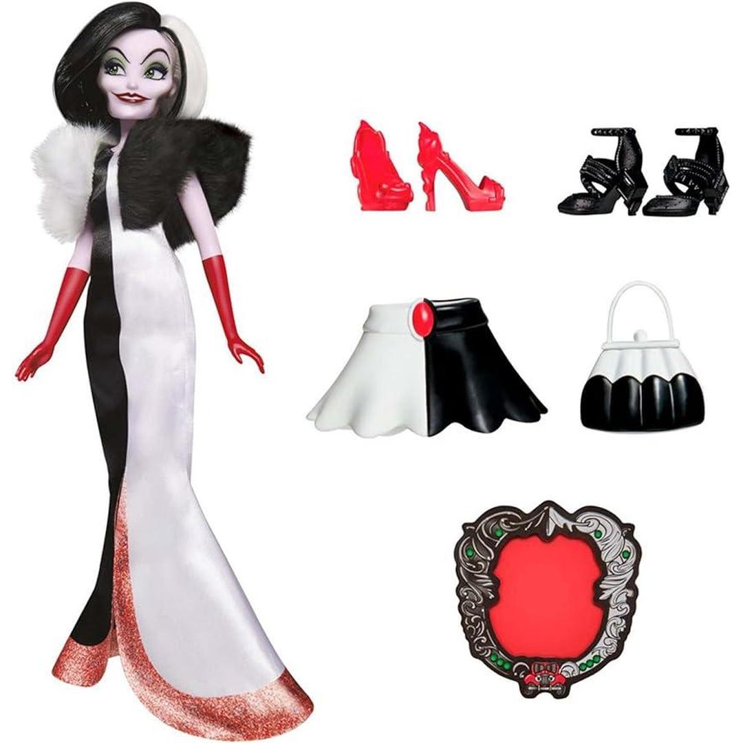 Disney Villains Cruella De Vil Fashion Doll