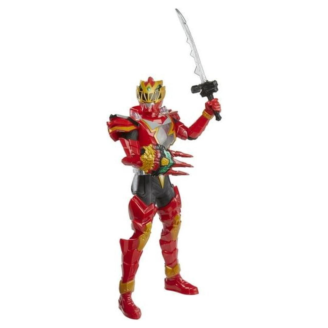 Power Rangers Dino Fury Spiral Strike Red Ranger Action Figure Toys for 4 Years and up