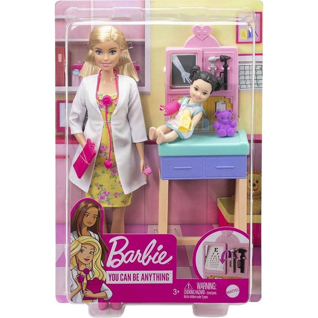 Barbie You Can Be Anything Pediatrician Doll & Playset