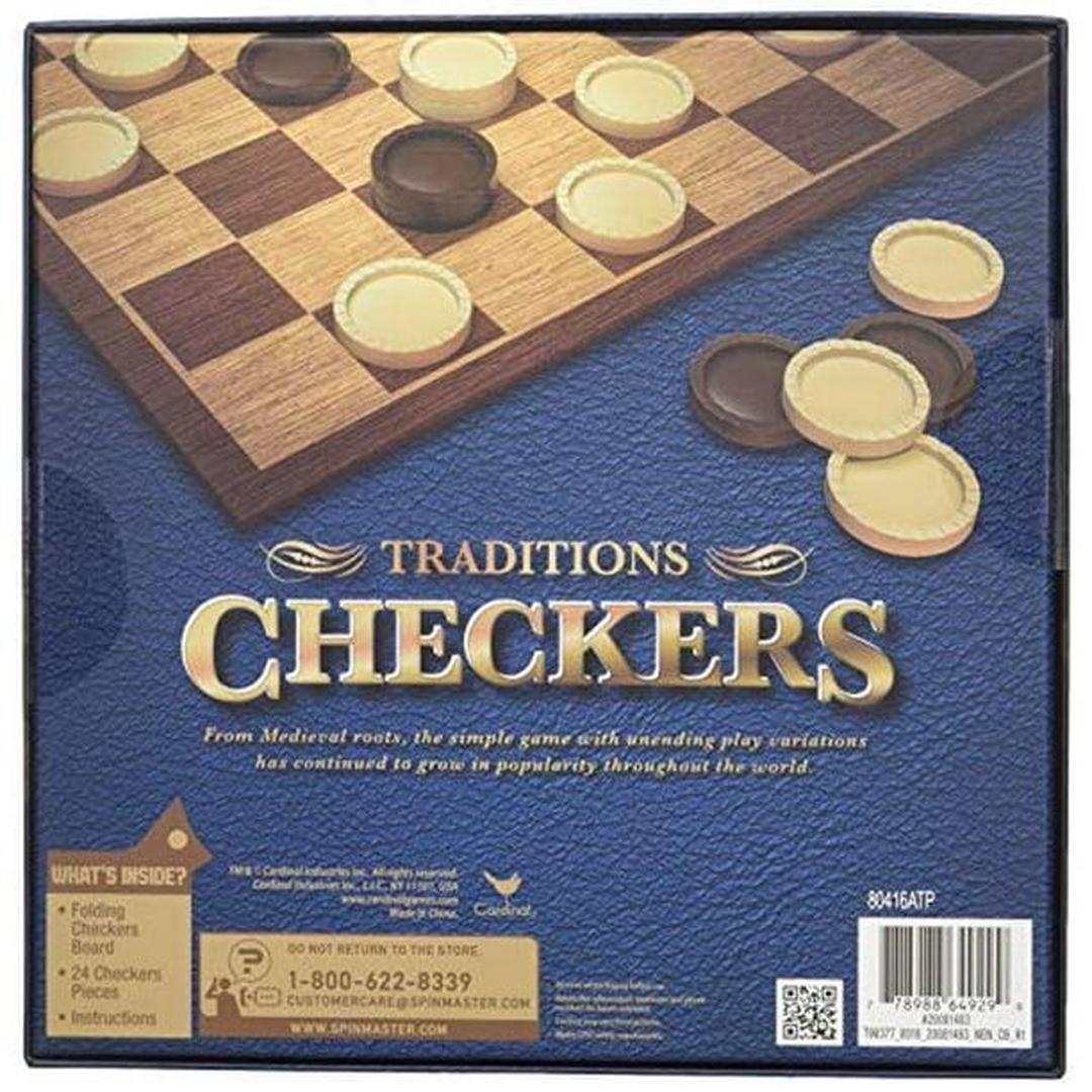 Traditions Checkers Set Board Game - Case of 30