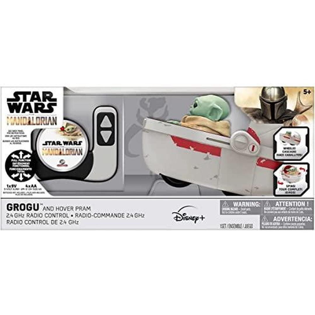 Jam'n Products Remote Control Toys Multi - the Mandalorian Light Gray Remote Control Grogu Toy
