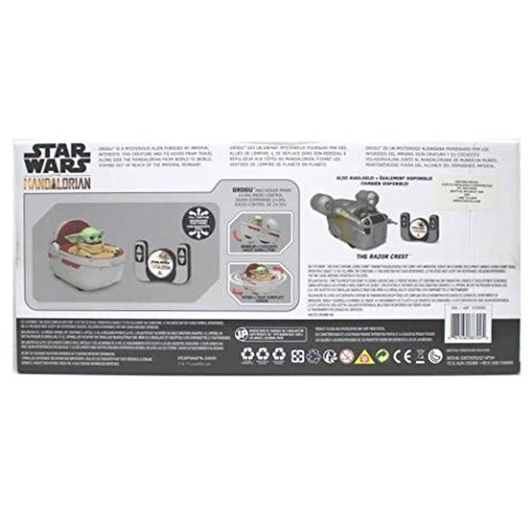 Jam'n Products Remote Control Toys Multi - the Mandalorian Light Gray Remote Control Grogu Toy