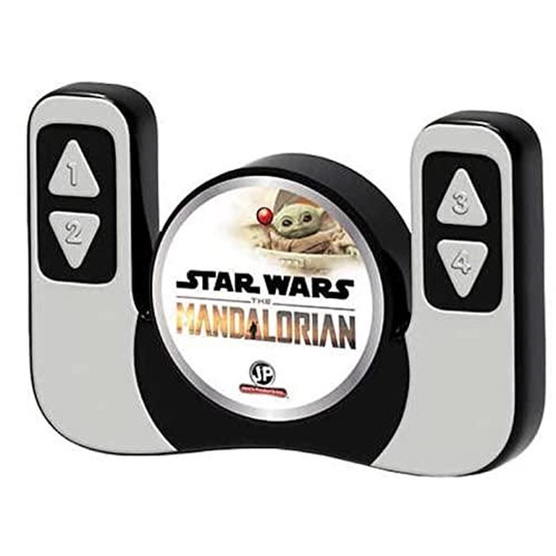 Jam'n Products Remote Control Toys Multi - the Mandalorian Light Gray Remote Control Grogu Toy