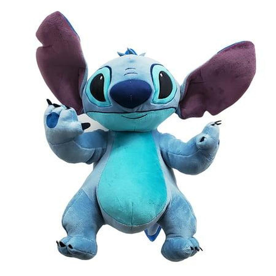 Stitch 15" Soft Figure Backpack - Dusty Blue, Heather Lake Blue, Medium Violet Red (Standard)