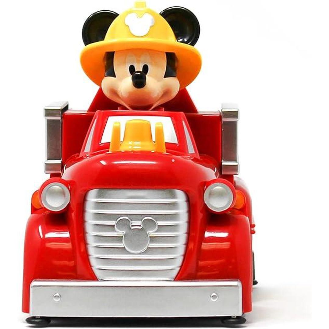 Jam'n Products Remote Control Toys Multi - Mickey Mouse Red Remote Control Firetruck Toy