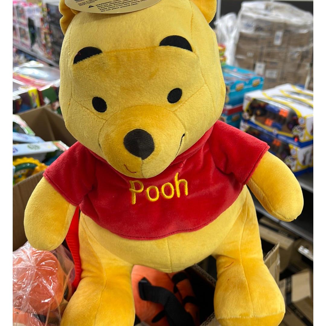 P24 WINNIE THE POOH 18" PLUSH BACKPACK