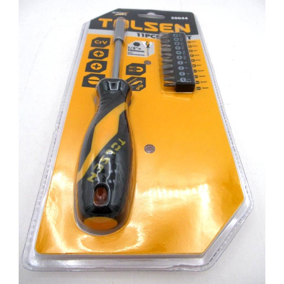 Tolsen 11 piece Bit Set Magnetic