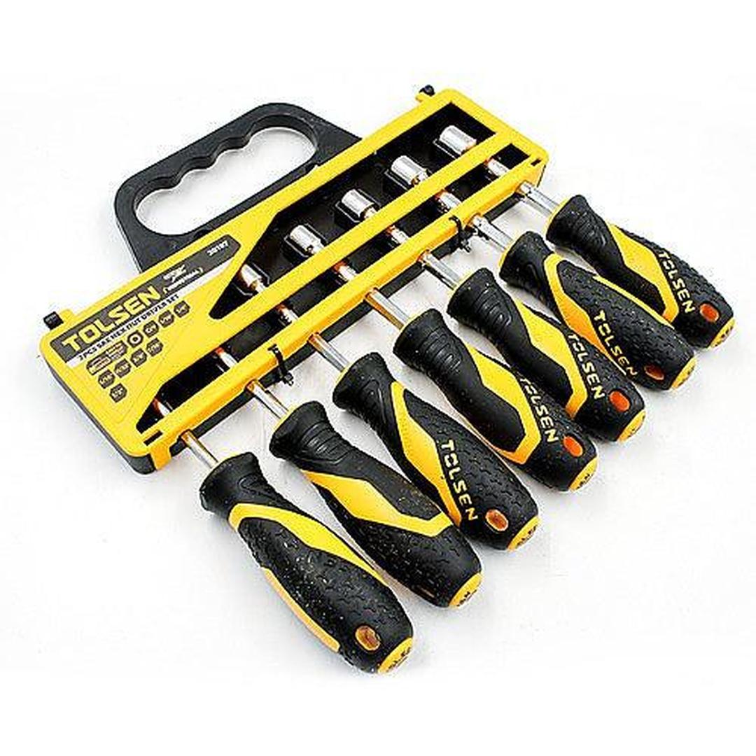 7Pcs SAE Hex Nut Screwdriver Set