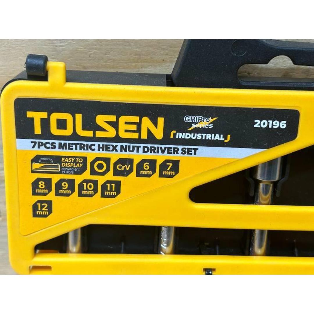 7Pc Metric Hex Nut Screwdriver Set