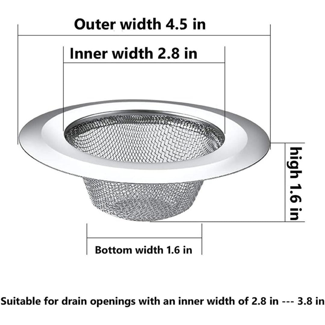 Dia 7cm/2.8" Stainless Steel Sink Strainer