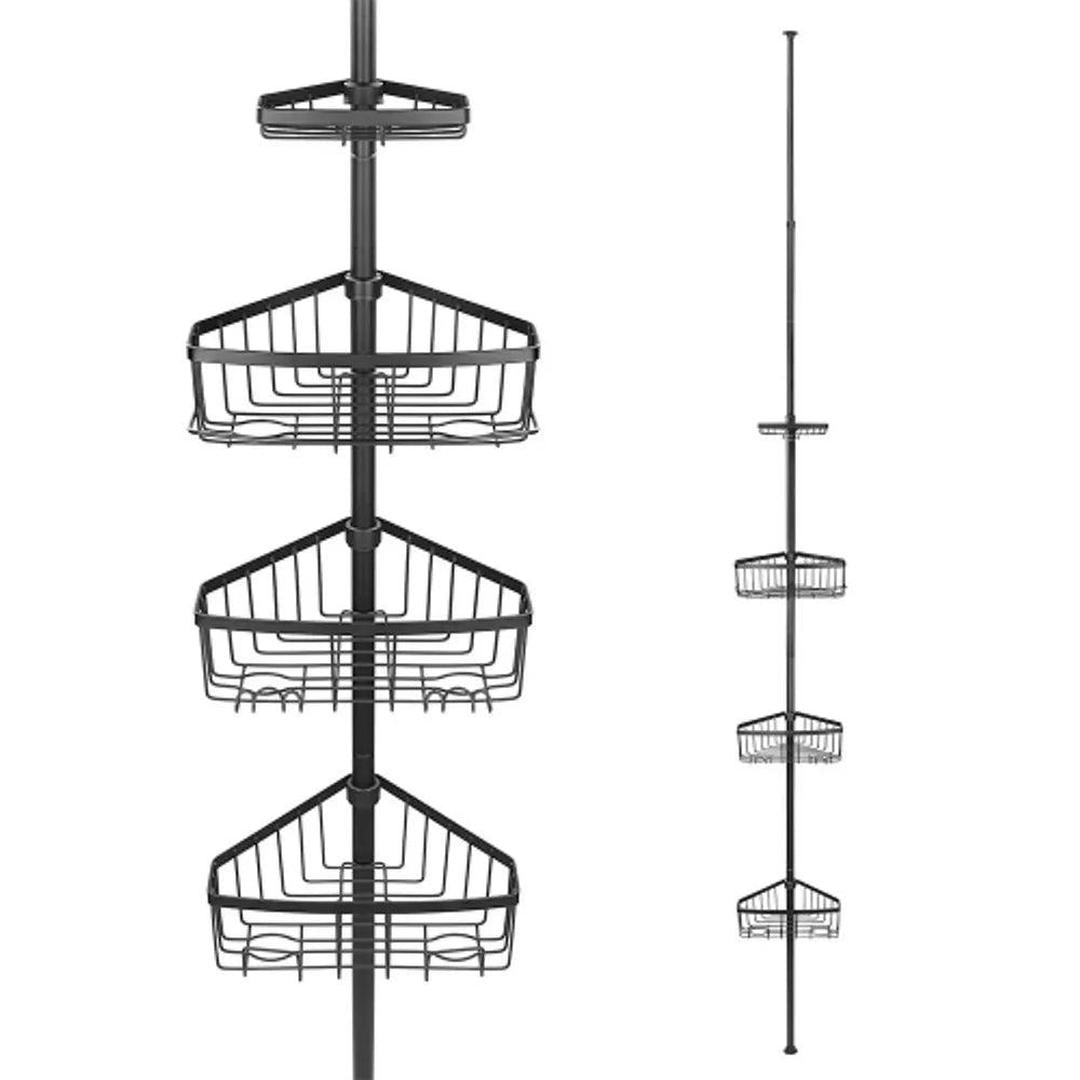 Metal Tension Corner Pole Shower Caddy