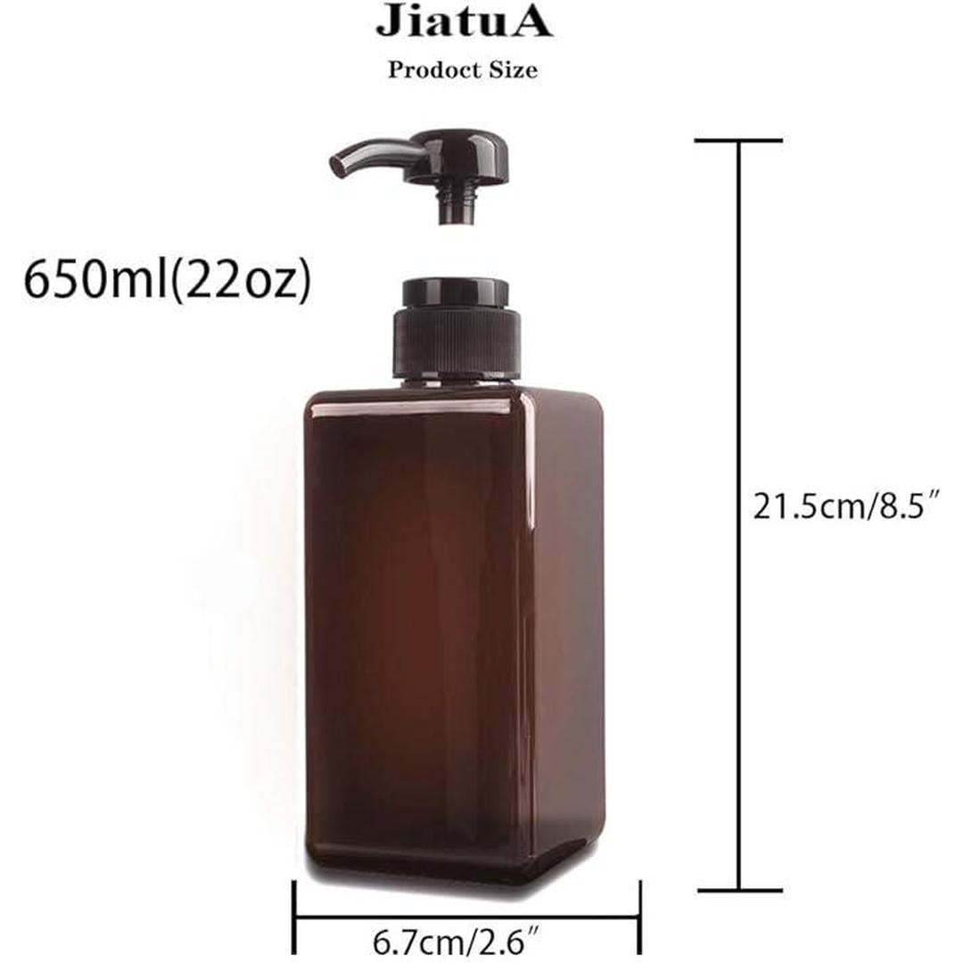 22oz / 650ml Empty Plastic Pump Bottles