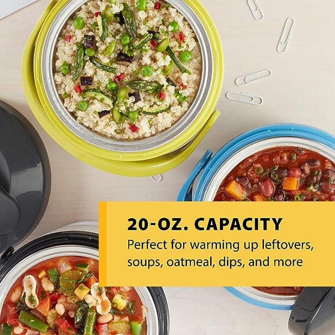 Crock-Pot Electric Lunch Box, Portable Food Warmer for On-the-Go