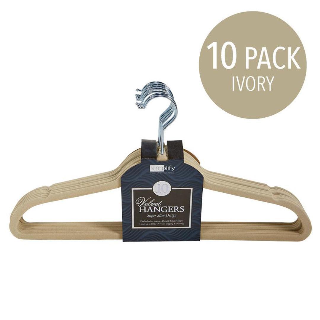 10 VELVET HANGERS non-slip hangers