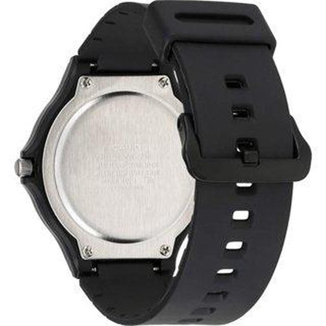 Casio Men S Classic Analog Watch Black/White Accents