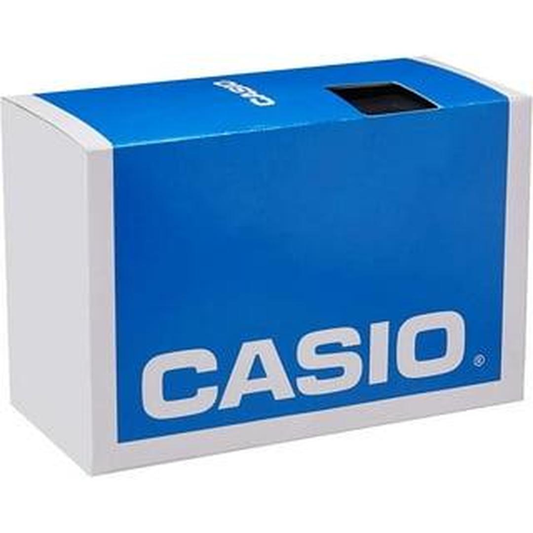 Casio Men S Classic Analog Watch Black/White Accents
