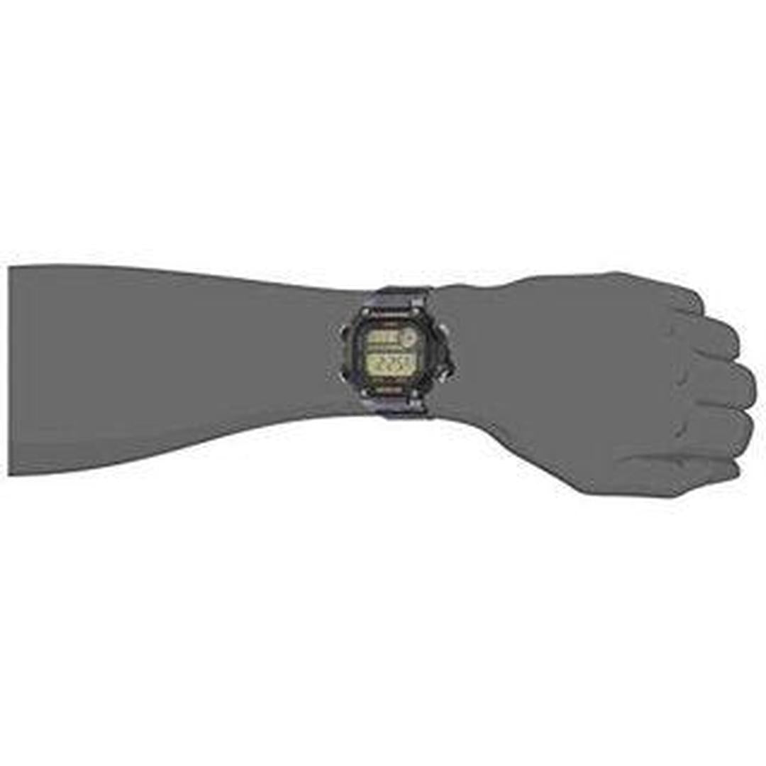 Digital LED Light Watch with 10 Years Battery Life - Black