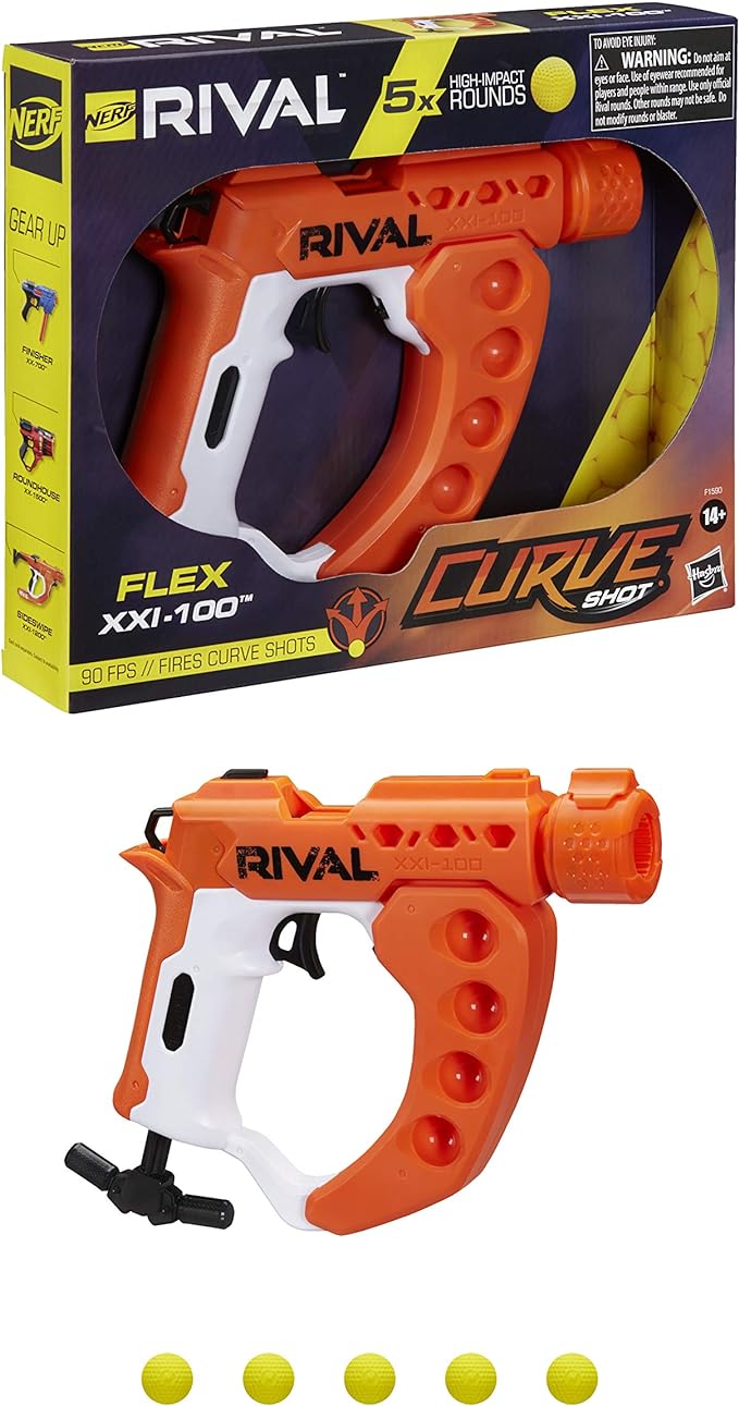 NERF Rival Curve Shot - Flex XXI-100 Blaster