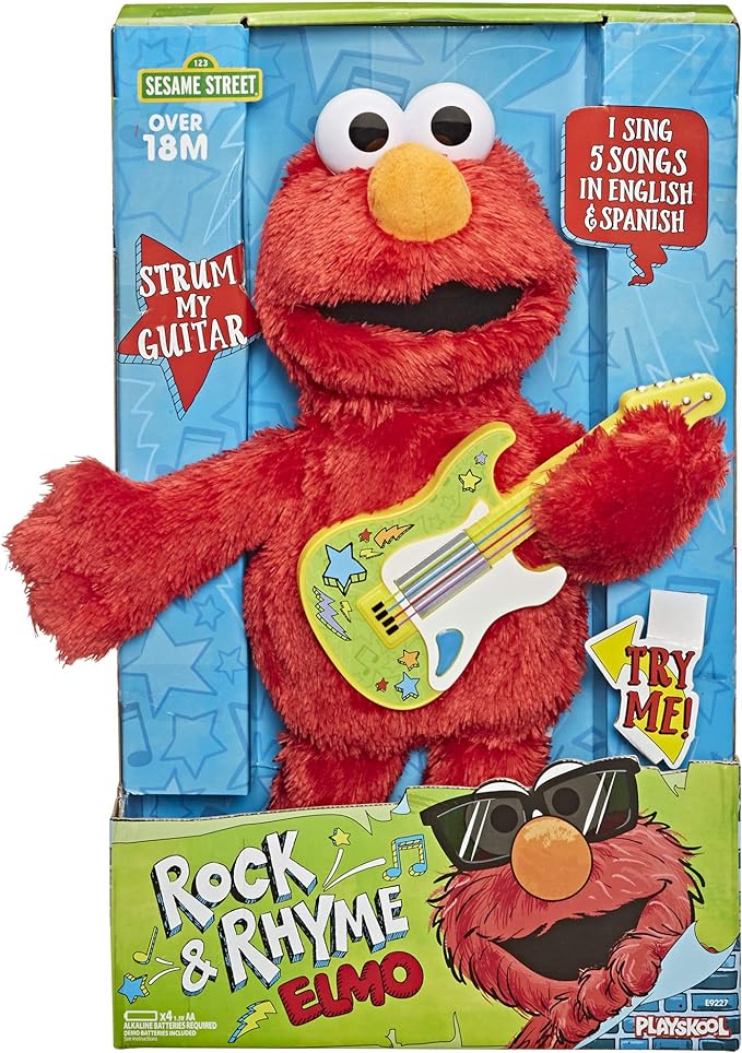 Sesame Street Rock and Rhyme Elmo Talking