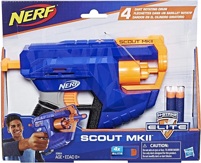Nerf Elite Scout Blaster & Combat