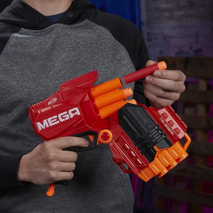 Nerf N-Strike Mega Tri-Break Blaster Inc 3 Mega Darts