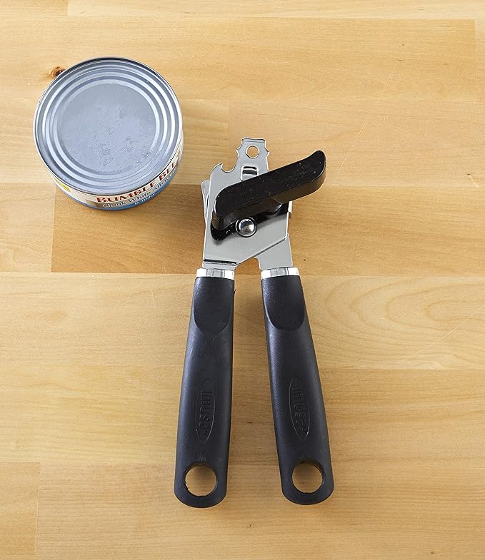 Imusa Manual Chef Can Opener, Black