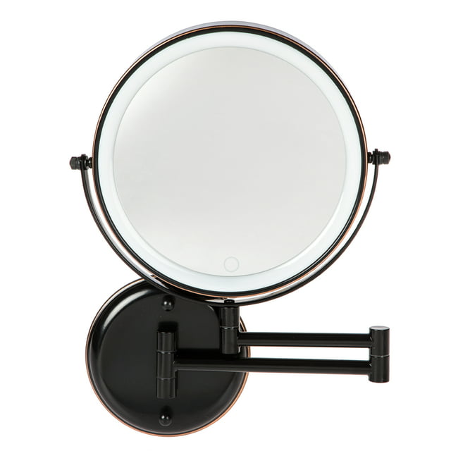 Oil-Rubbed Bronze Finish Vanity Mirror - 7 Inch
