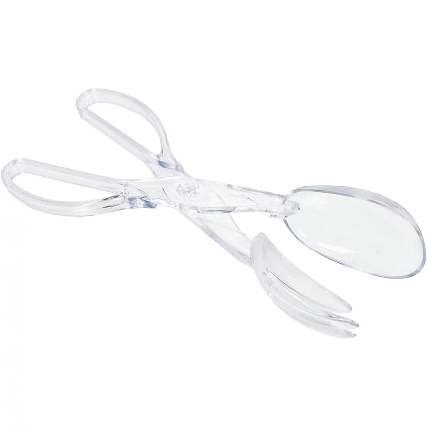 Clear Acrylic 11in Salad Tongs