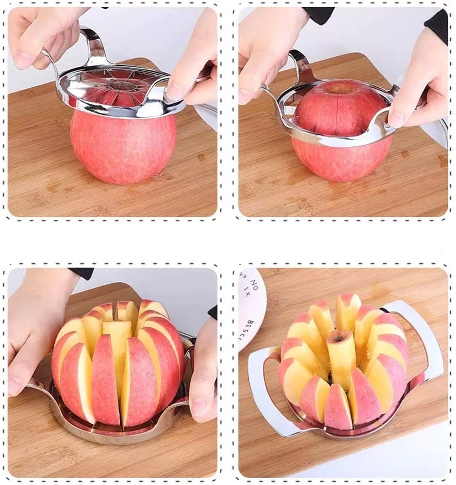 Apple Slicer RED Cast Aluminum