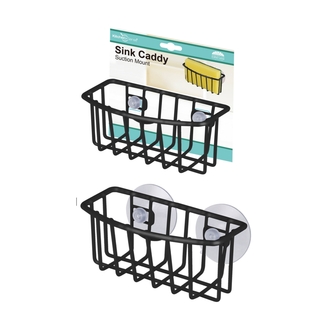 Black Sink Suction Caddy