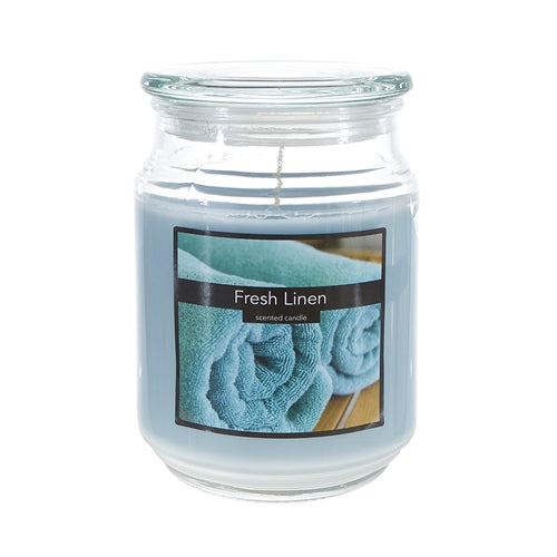 Country Dreams Scented 18 oz Jar Candle - Fresh Linen