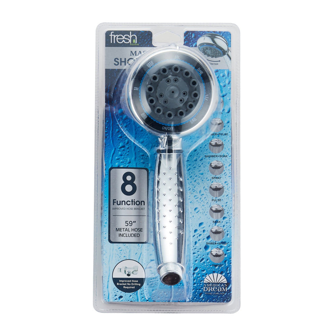 Handheld Shower Head 8 Function