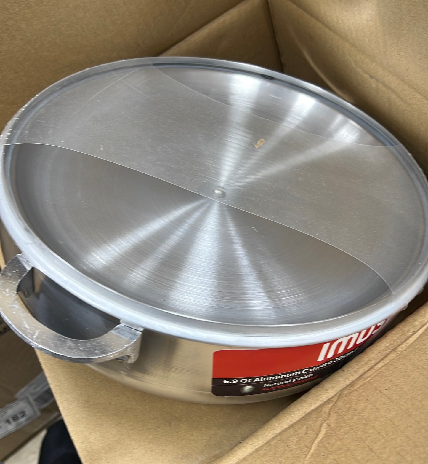 Caldero Imusa Polished Aluminum 30cm(6.9Qt)