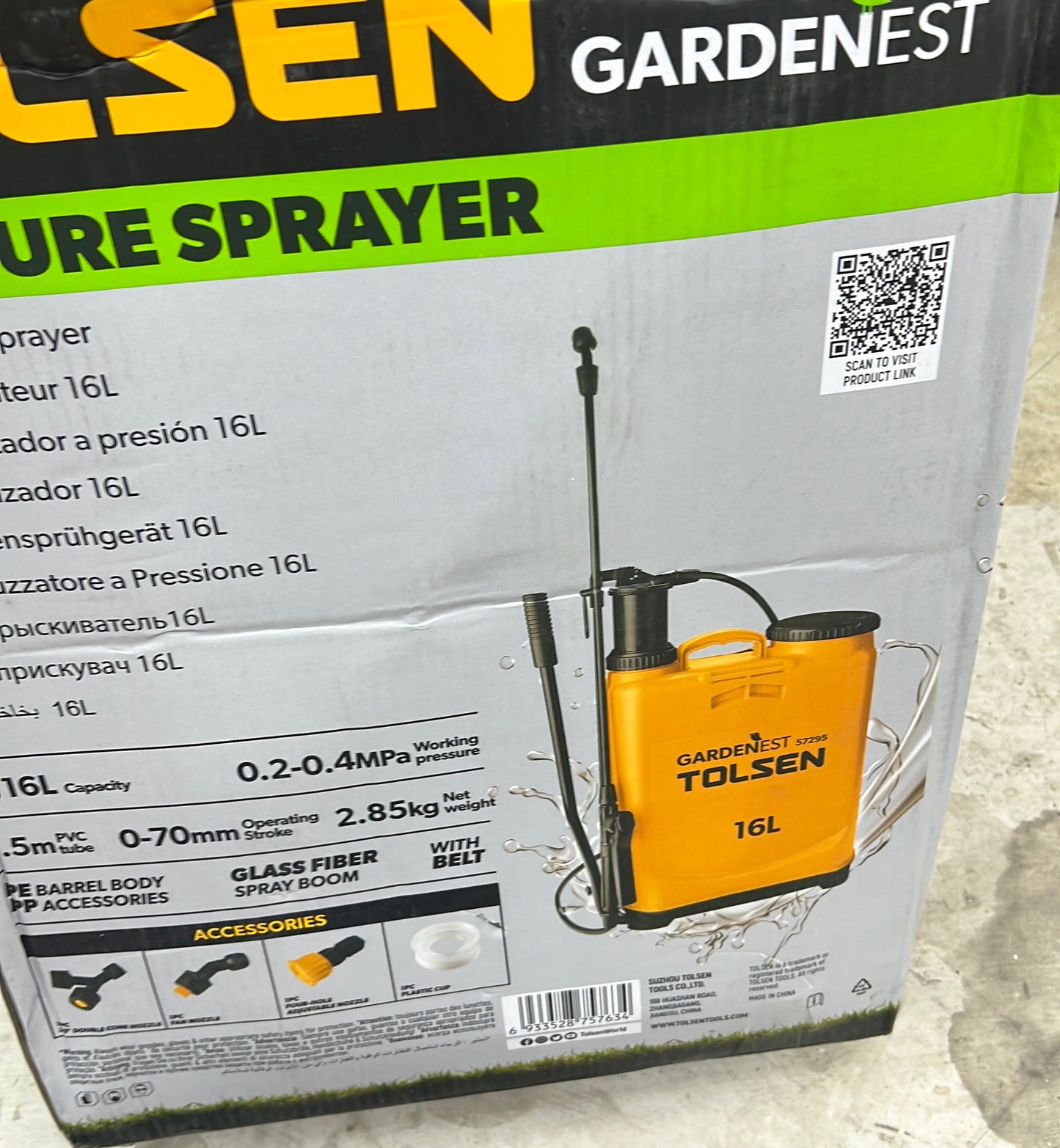 4 Gallon Pressure Sprayer