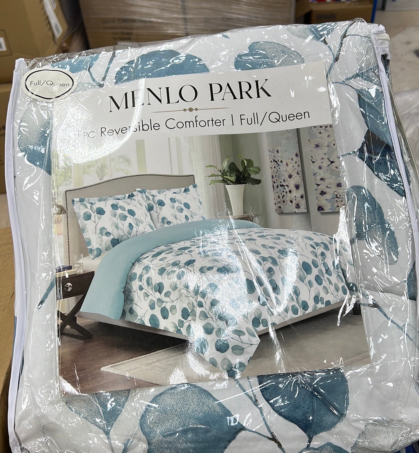 Menlo Park 1pc Printed Comforter Asst Full/Queen