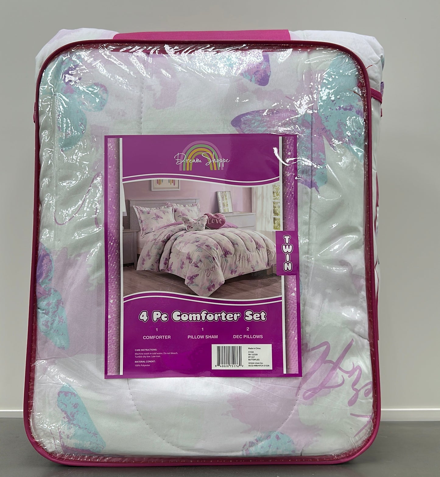 Dream Shoppe 4pc comforter set Twin