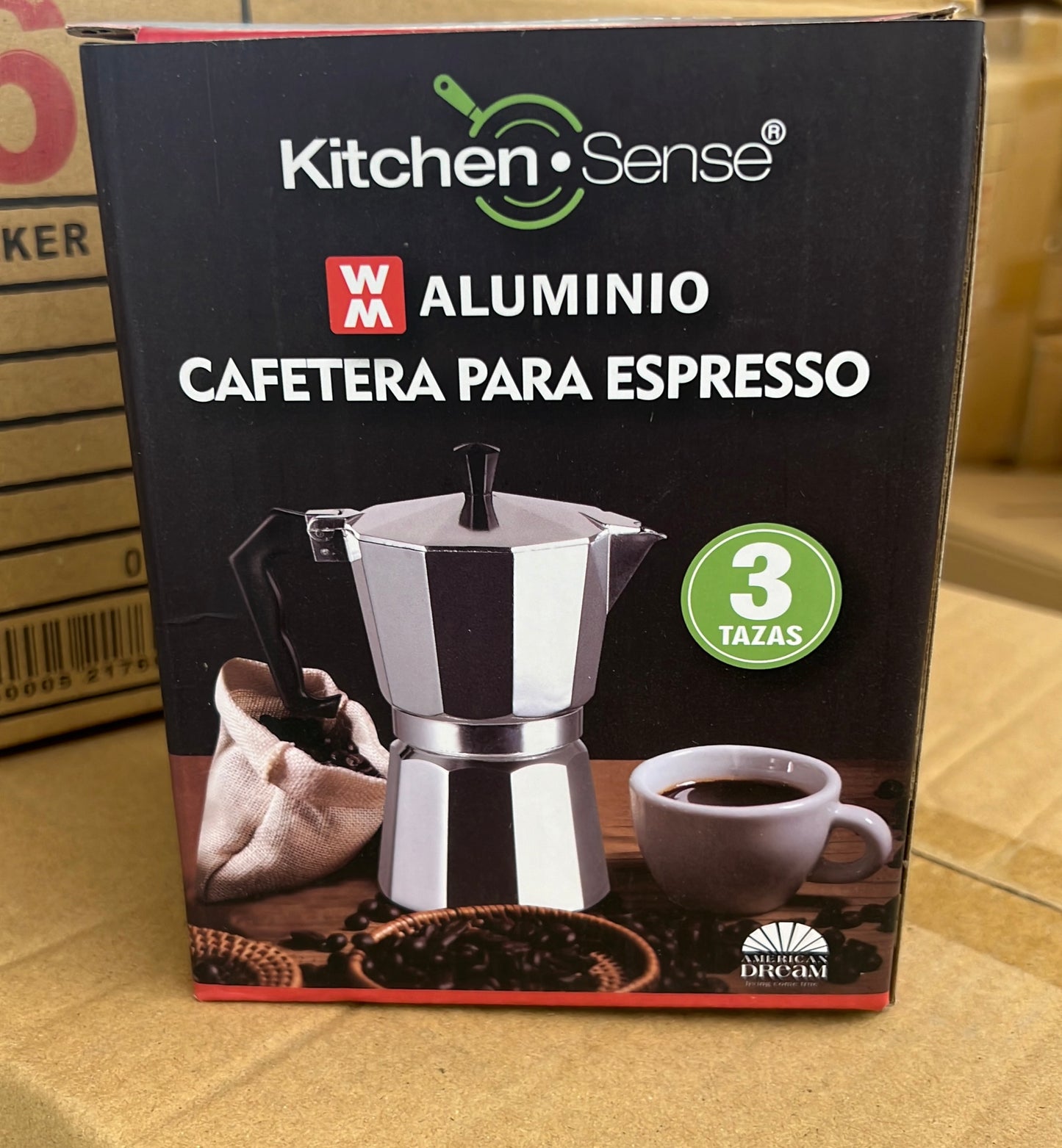 3-Cup Aluminum Espresso Coffee Maker