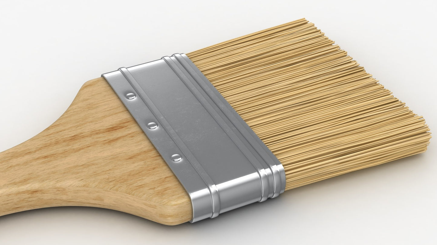 3" Wood Paint Brush