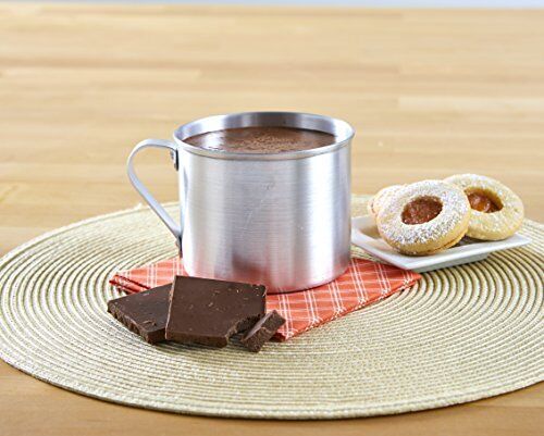 Imusa R200-12W Aluminum Mug 1.25-Quart - Silver