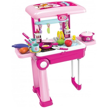 Kitchen Little Girl Little Chef Set Pink