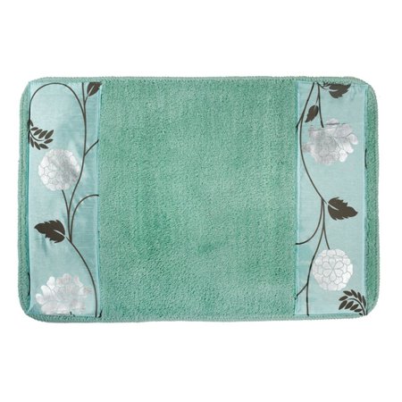 Avanti Bath Mat by POPULAR BATH in Aqua