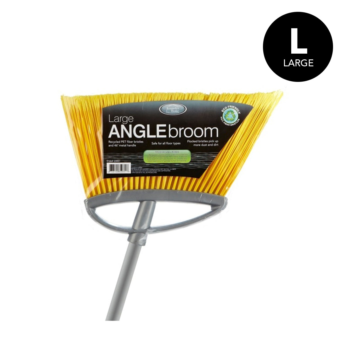 LARGE ANGLE BROOM SILVER