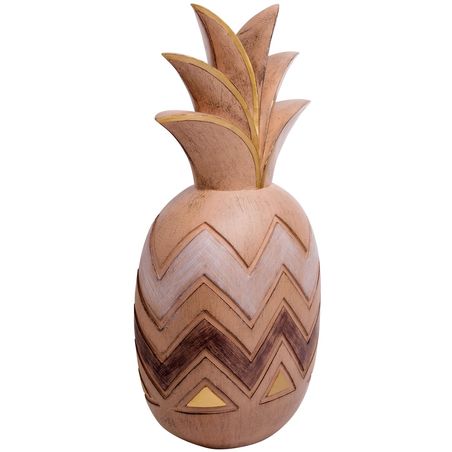 11.5x11"H Global Pineapple Figure