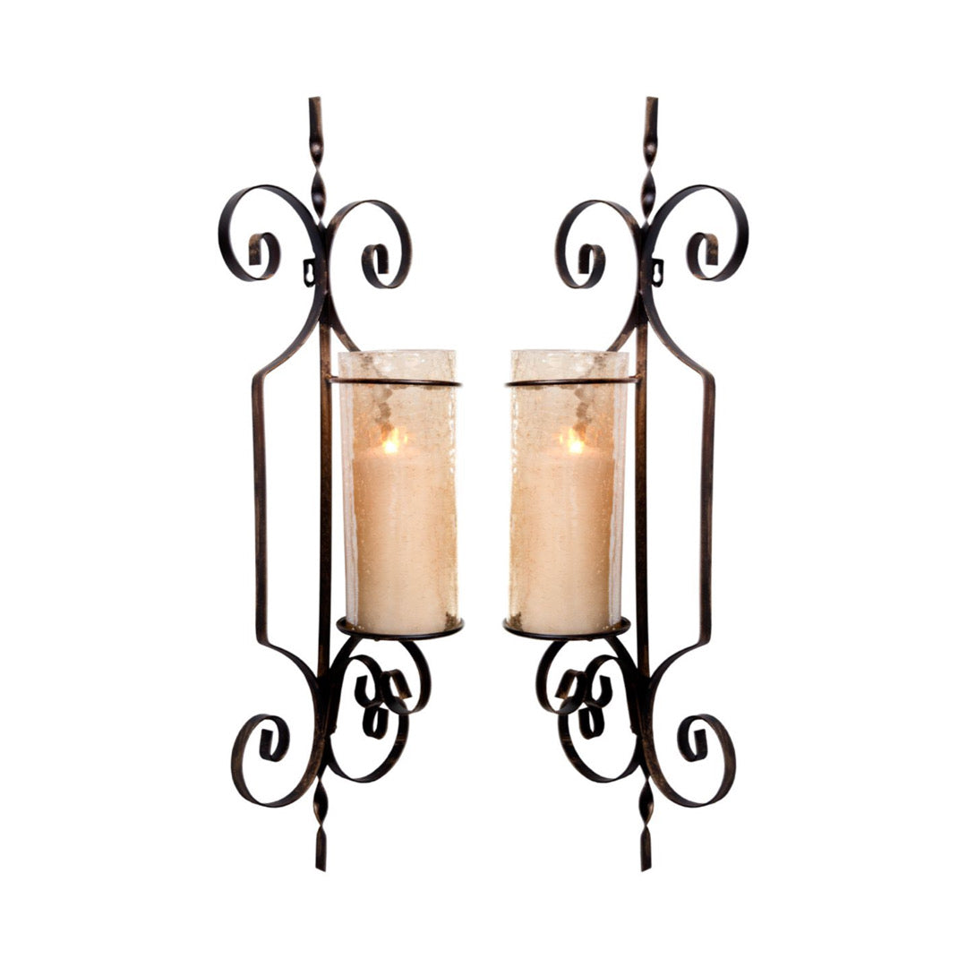 64577 Bristol Gld Wall Sconce S/2 GB